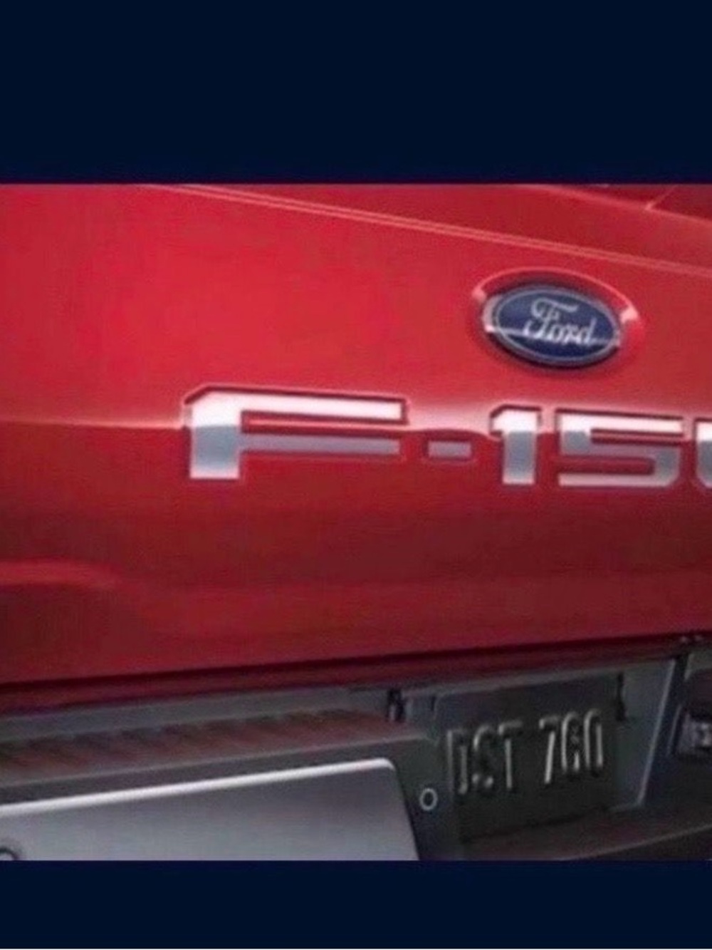 F-150 2021-2025 Chrome Tailgate Lettering